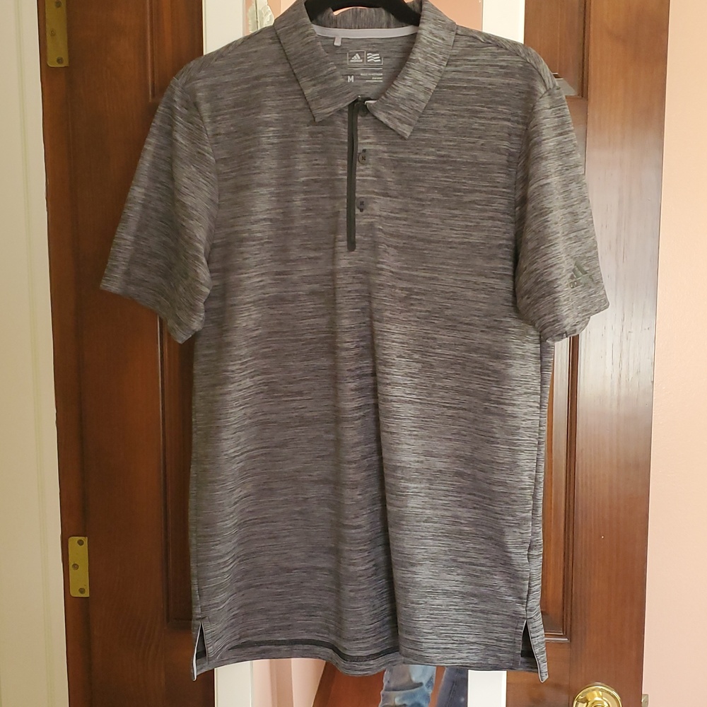 ADIDAS Golf Short Sleeve Polo Sz M - Picture 6 of 7